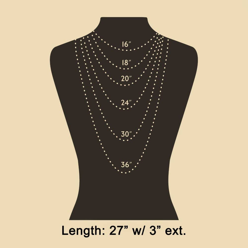 Mixed Beaded Long Chain Necklace Set