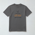 Born to Be Wild Forced to Work Tee in Pepper