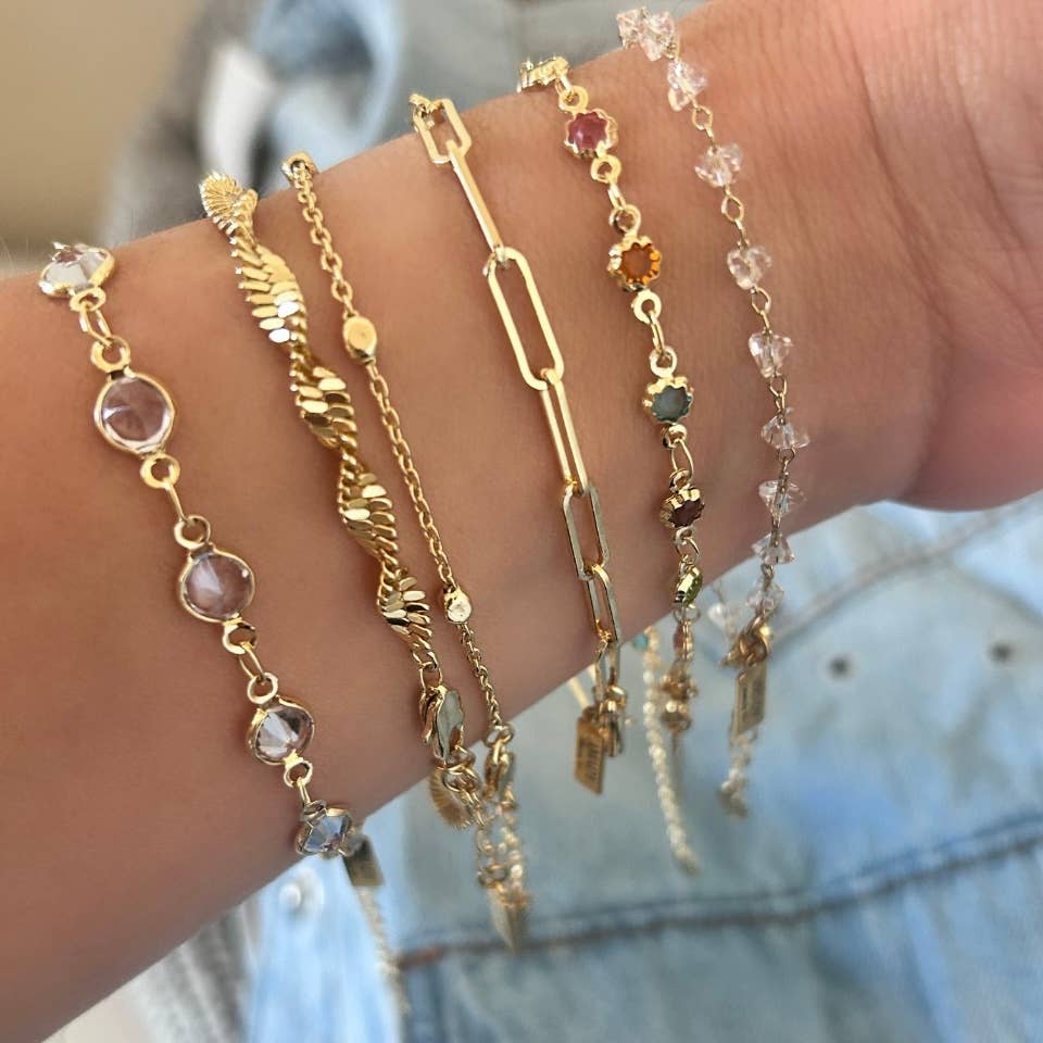 Paperclip Chain Bracelet