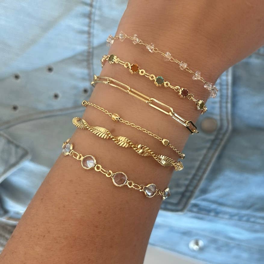 Paperclip Chain Bracelet