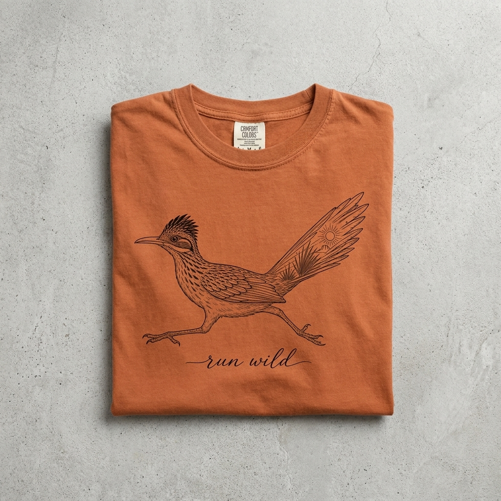 Run Wild Roadrunner Tee in Yam