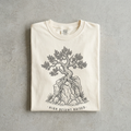 High Desert Raised Juniper Tree Tee in Ivory