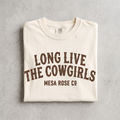 Long Live The Cowgirls Graphic Tee in Ivory