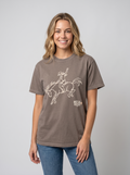 Cowgirl Bronco Graphic Tee studio portrait